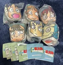 忍たま乱太郎 スクエアポーチ 伊作 長次 留三郎 土井半助 ヘムヘム 小平太