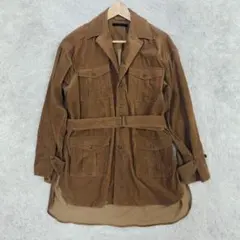 Domenico+Savio コーデュロイ ノーフォークジャケット トレンチ L