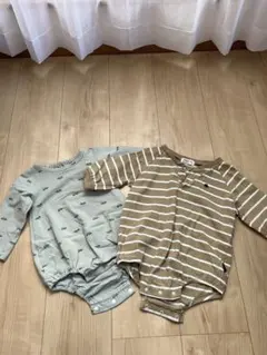 ベビー長袖ロンパース　70cm