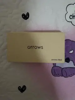 【新品未使用】arrows We2 ライトオレンジ 本体 取扱説明書付き