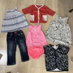 80センチ　女の子服まとめ売り
