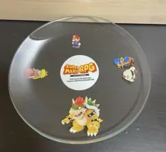 非売品スーパーマリオRPG特典オリジナルグラスプレートのサムネイル