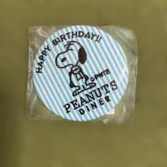 スヌーピー　ピーナッツダイナー　缶バッジ