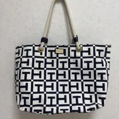 TOMMY HILFIGER チェック柄 トートバッグ