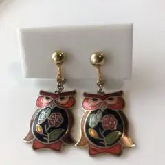 ふくろうイヤリングのサムネイル