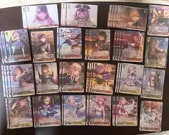 ヴァイスシュヴァルツ　ヘブンバーンズレッド　8電源　デッキ