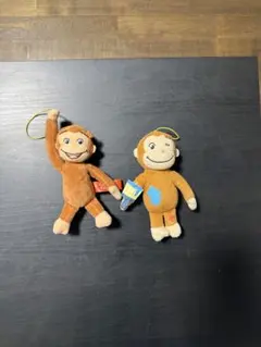 おさるのジョージ ぬいぐるみ 2体セット
