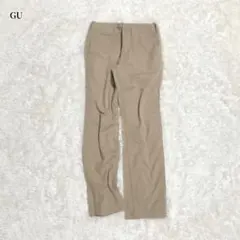 ジーユー　GU チノパン　ストレート　ベージュ　大人カジュアル　シンプル　春