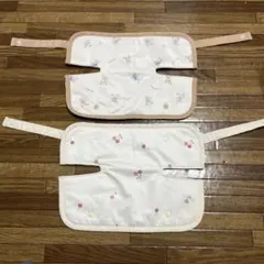 抱っこ紐よだれカバー 2つセット 接触冷感 西松屋 2way