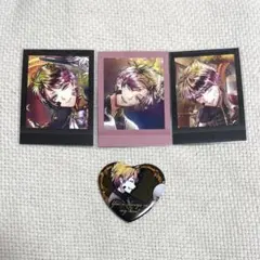 悪魔執事と黒い猫 こころあったかハート缶バッジ ぱしゃこれ第7弾 ロノ あくねこ