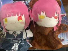 ホロライブパペットぬいぐるみ2個セット
