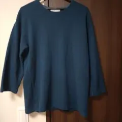 green label relaxing ダークグリーン 七分袖カットソーのサムネイル