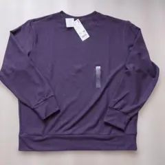 ユニクロ　ソフトニットフリースクルーネックT