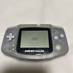GAME BOY ADVANCE 本体 クリア　ジャンク品
