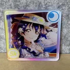 スクスタ コンプリートブック アニメイト特典 アクリルプレート　μ's 園田海未