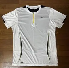 MIZUNO ジッパー付きtシャツ スポーツウェア アウトドア 半袖 シャツ