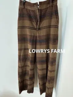 パンツ　LOWRYS FARM