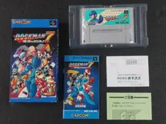 ロックマン7 スーパーファミコン ソフト カセット CAPCOM