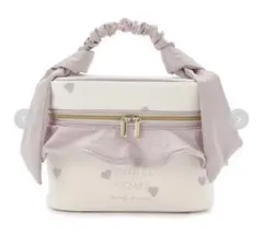 キャンバスバニティポーチ