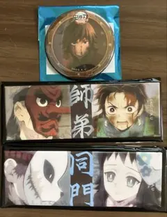 鬼滅の刃　缶バッジ　冨岡義勇　竈門炭治郎