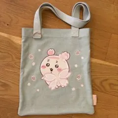 ちいかわ さくらのようせいのデニムトートバッグ 古本屋 - メルカリ