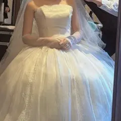 ウェディング グローブ 白 肘下 結婚式