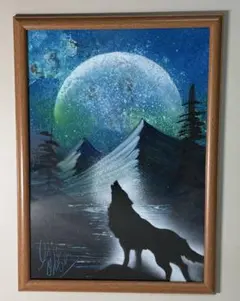 絵画　アクリル絵　キャンバス　額縁 画材　動物　ライオン　原画 絵画 アクリル絵 キャンバス 額縁 画材 動物 ライオン 原画 - メルカリ