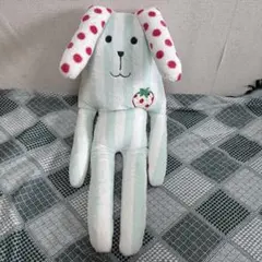 クラフトホリック　ぬいぐるみ　抱き枕　うさぎ　ストライプ　水玉　いちごのサムネイル