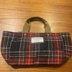 【値下げ】Harris Tweed トートバッグ チェック