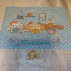 くら寿司　ビッくらポン　シナモロールフィギュアシフォン　クリアファイル