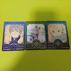 ♡3枚　フリーレン　葬送のフリーレン　15巻特典　魔法キャラクターカード2