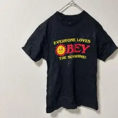 OBEY Tシャツ Sサイズ　メンズ　レディース　ブラック　黒のサムネイル