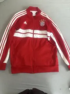 adidas FC Bayern Munich ジャージ レッド M - メルカリ