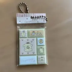 サンリオキャラクターズ タイルシールミニチュアチャーム ポムポムプリン