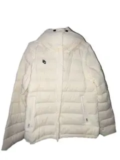 パーリーゲイツ 2way ダウンジャケット ダウンベスト 白　サイズ0