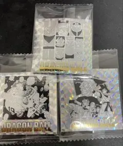 ドラゴンボール40周年記念シールウエハース　第七巻、第二十一巻、第二十九巻