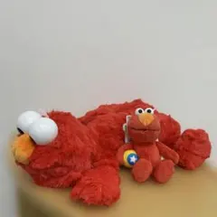 新品　NiCi ニキ　フィギュアポーチ　ペンポーチ　セサミストリート　エルモ