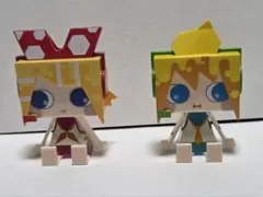 グラフィグ 鏡音リン 鏡音レン フィギュア セット