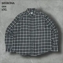 00sMERONAメローナネルシャツ長袖シャツTargetレギュラー古着アメカジ