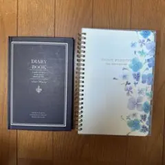 花柄ノート、日記セット