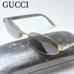 グッチ GUCCI サングラス GG1796 オーバル ハーフリム 美品 - メルカリ