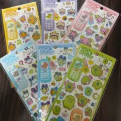 正規品　平成はっぴーフォンステッカーズ たまごっち コンプリート 6種セット