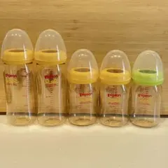 Pigeon プラスチック 哺乳瓶 5本セット