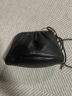 A.P.C. グレー ショルダーバッグ 保存袋付き - メルカリ