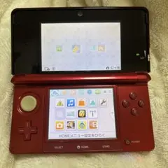 Nintendo 3DS 本体 フレアレッド
