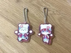 【本日特価♪】いんく　しゅうと　しゅろくま　アクリルキーホルダー　ローソンのサムネイル