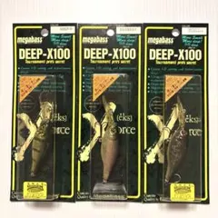 希少・新品未開封】メガバス DEEP-X200 ゴールデンシャッド 初期