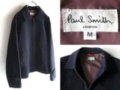 希少 ビンテージ ポールスミス シャドーストライプ ジップブルゾン M