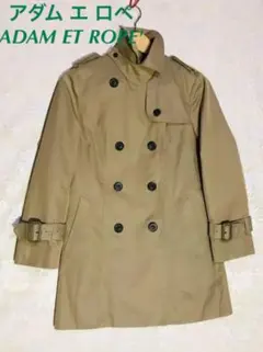 トレンチコート  アダム エ ロペ   ADAM ET ROPE' オリーブ