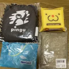 Pingハンディモップ・ポンデライオンスポンジ・ エコバック2個詰め合わせセット